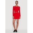 thumbnail image 2 of Women's Daisy Contrast Trim Cropped Long Sleeve Polo Shirt, 2 of 5