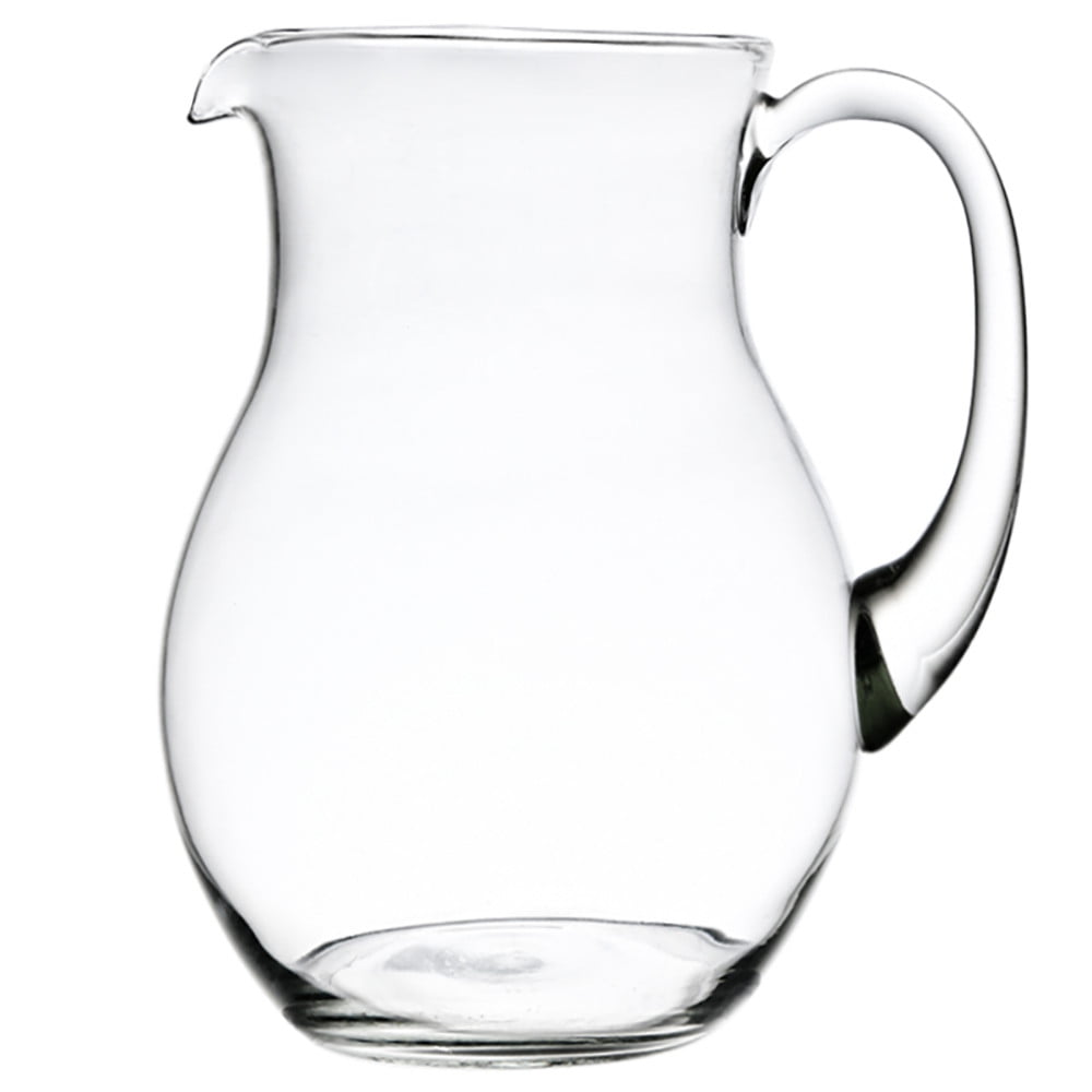 Clear Glass Pitcher Jug Water Drink Juice Bar Party Serve Home Kitchen Serveware
