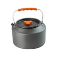 thumbnail image 2 of Camping Water Kettle Water Boiler Cookware Aluminum Alloy Lightweight Teakettle Teapot Coffee Pot for Camp, Backpack, Outdoor, Travel, Barbecue 2.5L 18x10.5cm, 2 of 10