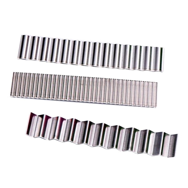 Toystoory Cortador de arcilla polimérica Formas Perforadora Perforadora Metal Molde Onda Suministros de cerámica y alfarería