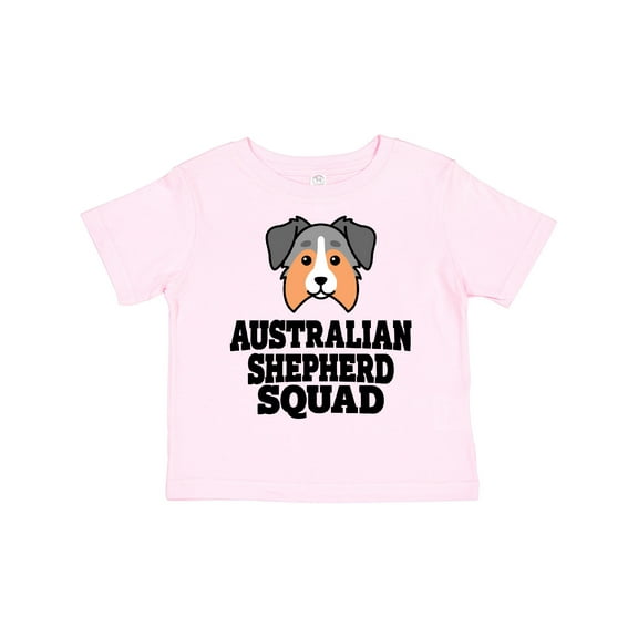 Inktastic Dog Australian Shepherd Squad Boys or Girls Toddler T-Shirt