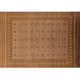 thumbnail image 1 of Ahgly Company Indoor Rectangle Oriental Orange Industrial Area Rugs, 2' x 5', 1 of 4