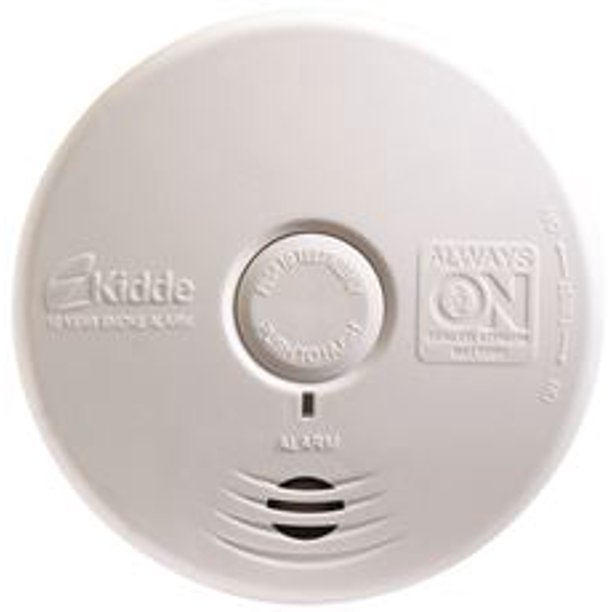 Kidde WorryFree Photoelectric Smoke Alarm For Living Area, 10 Year