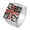 Silver, variant on Mens Maltese Cross Crusader Knights Templar Ring Gold Silver Size 7-14-10-Gold