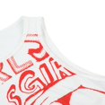 thumbnail image 3 of T-Shirts Slim Sans Manches à Col Lettre Portrait Tendance pour Femme, 3 of 6