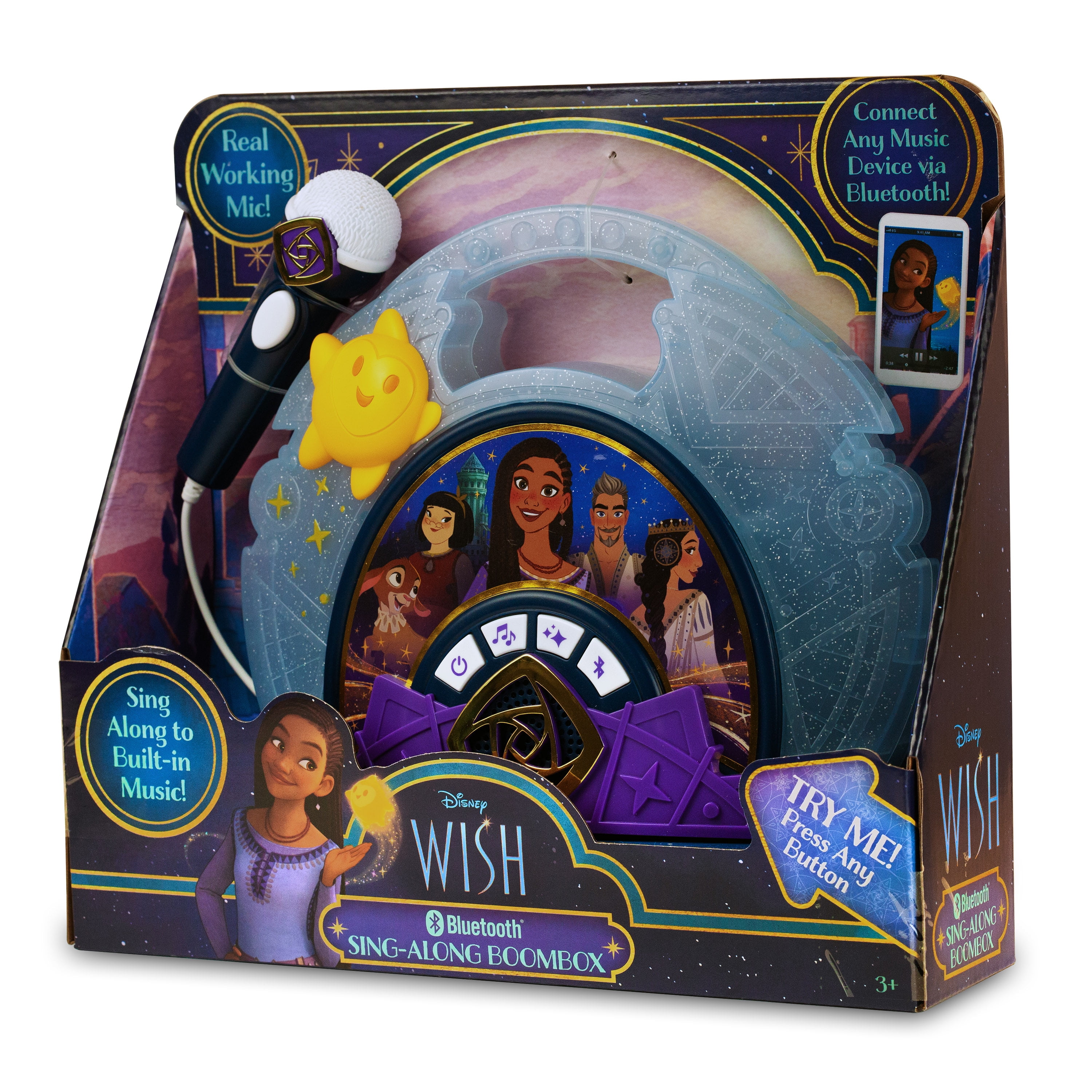 Disney - Wish Sing Along Boombox - Walmart.com