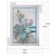 thumbnail image 2 of Kit de imagen de diamantes de imitación especial parcial de papel para filigrana DIY pintado con diamantes manualidades, 2 of 9