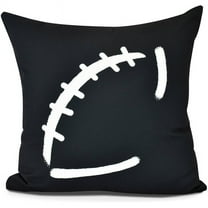 Football Geometric Print Outdoor Pillow