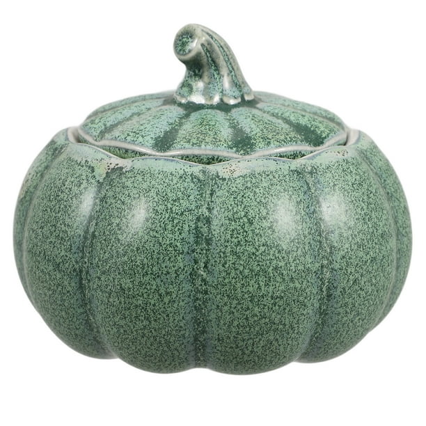 ColoMX Tazón de calabaza Tazón de calabaza Cerámico Bakeware BakeWare Bewer con tapa