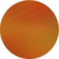thumbnail image 1 of Ahgly Company Tapis d'Intérieur Lavables en Machine, Ronds, Orange Fluo Transitionnel, Ronds de 6', 1 of 7