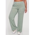 thumbnail image 3 of Women's Plus Size High Waisted Wide Leg Casual Pants with Pockets, 3 of 4