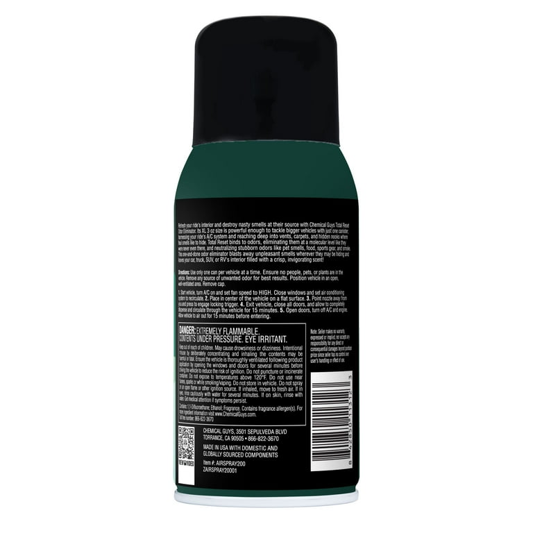 Chemical Guys Odor Eliminating Aerosol Fogger, 3 oz photo 2