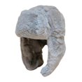 thumbnail image 1 of Sombreros de de invierno Sombreros de bombardero Sombrero cálido a prueba con orejeras Gorro de esquí térmico engrosado Sombrero de gris claro, 1 of 8