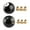 8, variant on Generic Round Ball Car Gear Shifter Knob Auto  Interior Decoration Universal Directly Replace Easy Installation