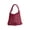 Dark Pink, variant on ZenCart Hand-Woven Wrist Tote Bag Cotton Rope Braided Hollow Out Handbag Ladies Portable Wristlet Handbag for Travel Beach Shopping