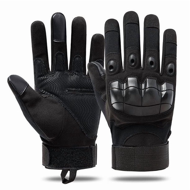 Guantes de dedos completos con protección suave en los nudillos