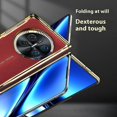 thumbnail image 4 of For Huawei Mate X6 Magnetic Case PU + PC Phone Cover Built In Screen Protector with Lens Kickstand -, 4 of 5