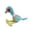 Blue, variant on Plush Squeaky Bird Dog Toy, Soft Stuffed Pet Chew Toy for Teeth Cleaning and Interactive Indoor Playing, Blue