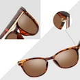thumbnail image 3 of Shiqi-Ventage Lunettes de Soleil Polarisées Femmes Tendance Classique Rétro Lunettes de Mode Protection UV 53MM, 3 of 4