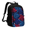 thumbnail image 1 of Disketp Red White Blue Fireworks Mochila de Viaje Estampada para Laptop con Puerto de Carga USB, Mochila Impermeable para Computadora – Regalo para Hombres y Mujeres, 1 of 7