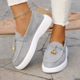 thumbnail image 2 of Women's Casual Shoes - Soft Suede -On Style for Everyday Wear - Comfortable Suitable for All Seasons - Versatile Footwear that Pair Perfectly with Jeans, 2 of 9