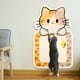thumbnail image 4 of Rascador vertical de pared para gatos | Superficie de sisal resistente y antidescascarillado | Incluye juguetes para gatos (ratón o s) | Protector de muebles para gatos que ahorra espacio | Fácil, 4 of 6