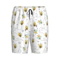 thumbnail image 3 of Yiaed Bee for Men's Soft Sleep Pajama Short Lounging Pajama Shorts-Small, 3 of 8