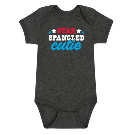 

Instant Message - Star Spangled Cutie - Infant Baby One Piece
