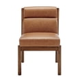 thumbnail image 3 of NPD Furniture Micah Faux Leather Dining Side Chair in Vintage Cider, 3 of 15