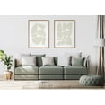 thumbnail image 6 of Kate and Laurel Sylvie Constructed II Neutral Framed Canvas Wall Art by Statement Goods, 28x38 Natural, Elegant Oversized Neutral Wall Décor, 6 of 6