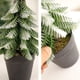 thumbnail image 4 of Puntoco Adornos para árboles de Navidad Simulación navideña vintage Plantas en macetas Decoraciones para árboles de Navidad, 4 of 6