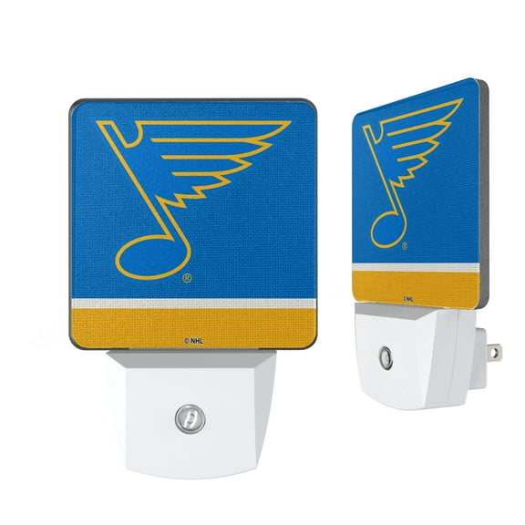 St. Louis Blues Stripe Design Nightlight 2-Pack