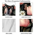 thumbnail image 4 of luoweisi Men's Beach Shorts Quick Dry Swim Trunks with Mesh Lining Rabbit L, 4 of 5