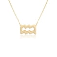 thumbnail image 2 of Constellation Thème Collier d'Amitié Créatif Confortable Ins Exquis Durable Résistant à la Rouille Léger Accessoire de Mode Aquarius gold, 2 of 6