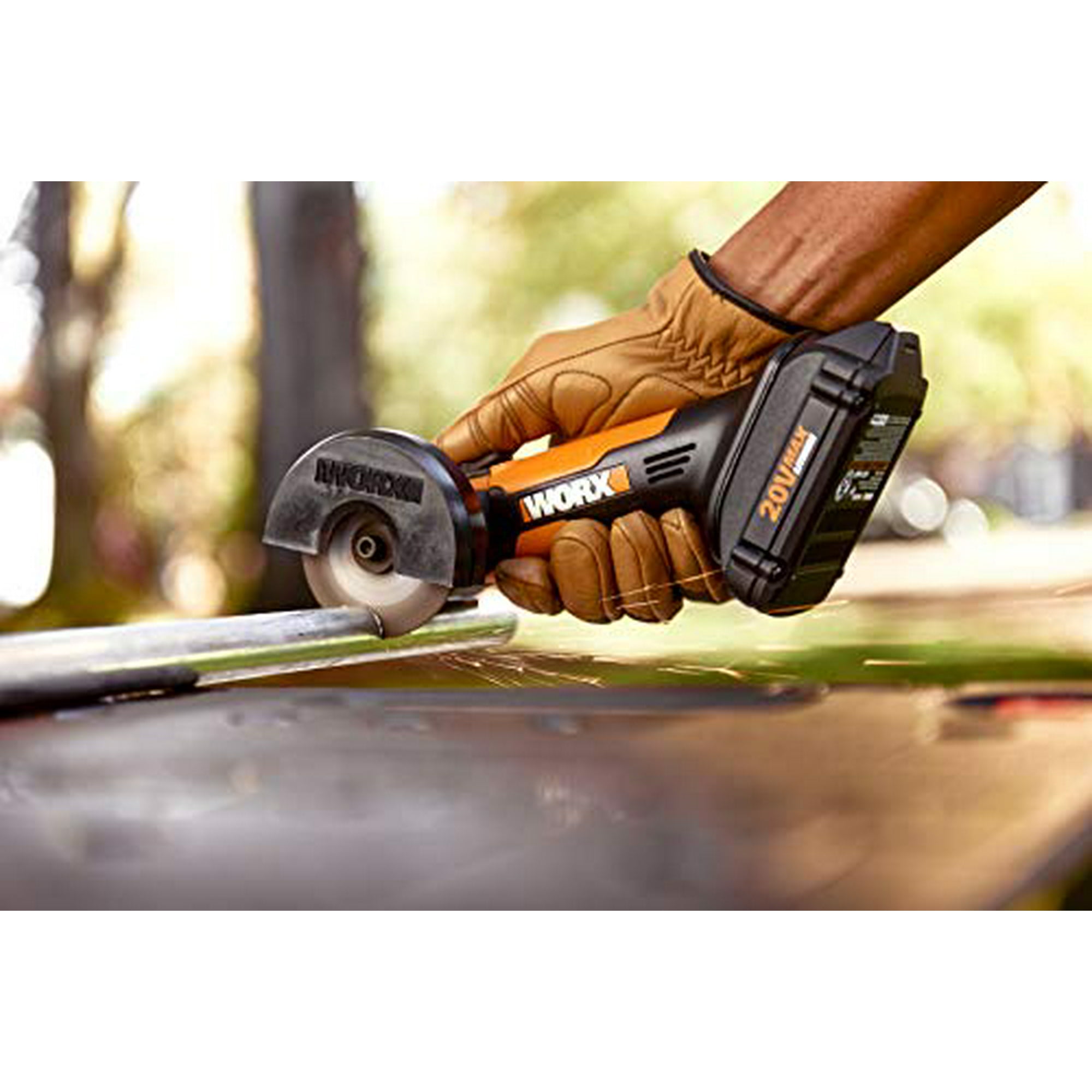 Worx WX801L 20V 3 Cordless Mini Cutter Battery Charger Included Walmart