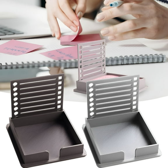 CCOCC PostIt Note Template Holder With Stencil Notes Dispenser Designed And 3D Printed These Little To Do List Templates And Notes Holder For My Desk (excluding Sticky Notes)