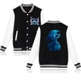 thumbnail image 1 of Y2k 90s Stitch Disney Sudadera con capucha chaqueta de béisbol hombres mujeres sudadera niños niñas chaquetas Harajuku ropa de calle abrigos universitarios, 1 of 1