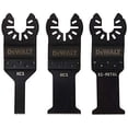 thumbnail image 1 of DEWALT Oscillating Multitool Blades, 3-Piece set with Universal Fitment, HCS, Bi Metal (DWA4215), 1 of 6