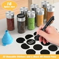 thumbnail image 7 of Stainless Steel Rotating Spice Rack with 16 Seasoning Jars, 7 of 7