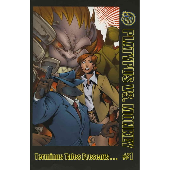 Terminus Tales Presents - Platypus vs Monkey #1 VF ; Terminus Comic Book