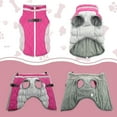 thumbnail image 2 of HPZZ Warm Dog Winter Coat Dog Coat Dog Cold Weather Coats Windproof Reflective Turtleneck Fleece Dog Jacket with Harness Thick Dog Fleece Vest Large Dog Coat, Dog Coats for Small Medium Large Dogs, 2 of 7