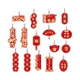 thumbnail image 2 of 16 piezas de adornos colgantes de bonsái para Año Nuevo chino 2024, decoración del hogar para fiestas Estilo C, 2 of 9