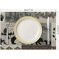 thumbnail image 2 of Retro Rustic Lodge Bears Placemats Set of 4, Vintage Cabin Pine Tree Farmhouse Country Style Place Mats, Heat Resistant Non Slip Cotton Linen Dining Table Mats for Home Kitchen 18x12 Inch, 2 of 6
