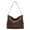 Coffee, variant on Hobo Shoulder Bag for Woman Adjustable Belt Buckle Hobo Bags with Adjustable Strap, Brown