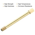 thumbnail image 5 of Uxcell Brass Pipe Fitting G1/8 Female to G1/8 Male Thread Adapter 125mm Extension Connector Hex Pipe Coupling 1 Pack, 5 of 5