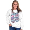 thumbnail image 4 of The Smurfs Cool Kanji Makin Moves Unisex Plus Size Sweatshirt Brisco Brands 5X, 4 of 5