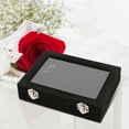 thumbnail image 4 of Vikakiooze 2023 Glass Jewelry Ring Display Organizer Case Tray Holder Earring Storage Box, 4 of 5