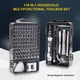 thumbnail image 2 of Juego de caja de herramientas para el hogar 115 en 1 con herramientas de hardware multifuncionales Tomshoo Destornillador, 2 of 7