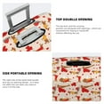 thumbnail image 3 of Honeii Dachshunds dogs pulls a hearts Elastic Luggage Cover, featuring double-sided printing, is the ideal companion for travel, business trips, and daily use(not included suitcase )-Large, 3 of 7