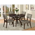 thumbnail image 2 of ACME Set of 2 Drake Espresso Side Chair, 36-Inch, 2 of 2